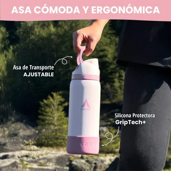 Botella Termica Flip Glim 1 Litro Lukout - Imagen 6