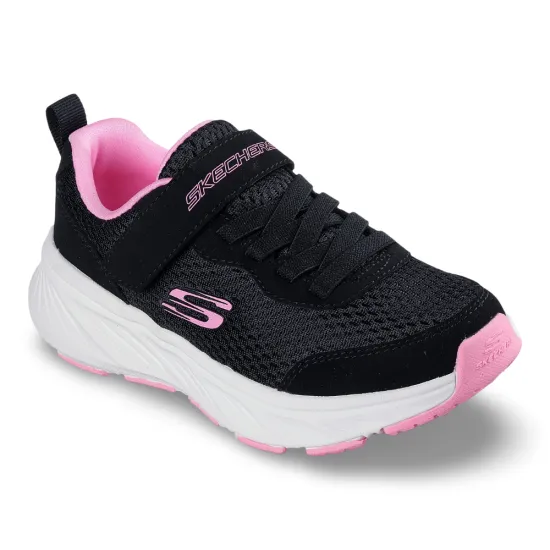 Zapatilla Niña Edgeride Smooth Journey Negro Skechers - Imagen 2