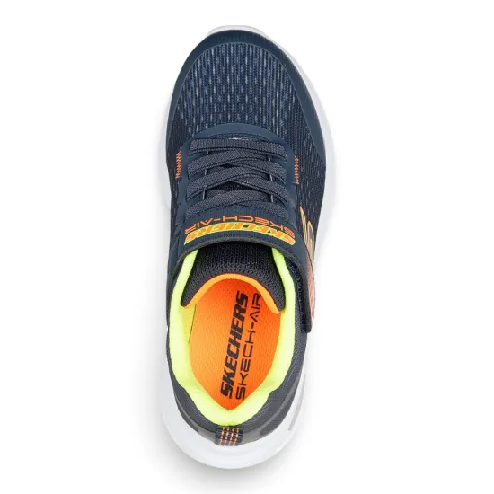 Zapatilla Niño Microspec Max Advance Squad Nvcc Skechers - Imagen 3