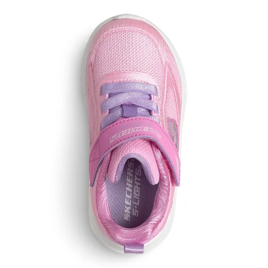 Zapatilla Niña S Lights Sola Glow Pklv Skechers - Imagen 4