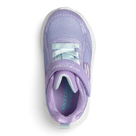 Zapatilla Niña S Lights Sola Glow Lvaq Skechers - Imagen 5
