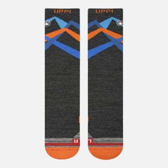 Calcetines All Mountain Ski Socks Gris Melange Hombre Lippi - Imagen 2