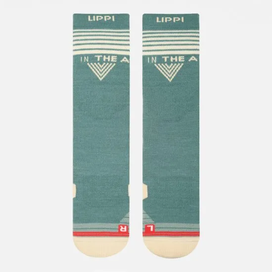 Calcetines All Mountain Ski Socks Jade Talla S/M Lippi - Imagen 2