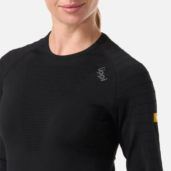 Polera Primera Capa Skintec Active Warm Top Negro Mujer Lippi - Imagen 6