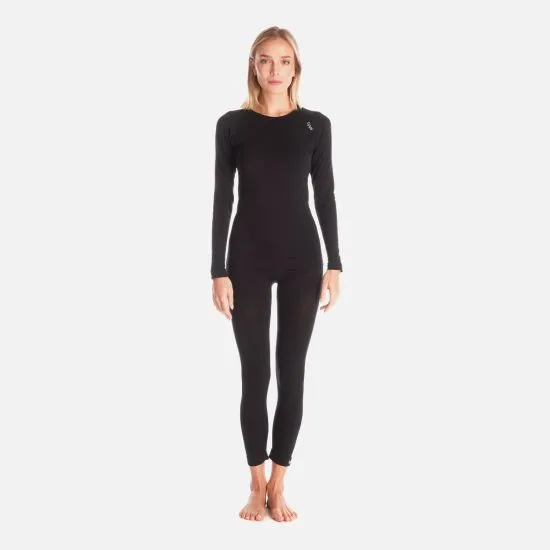 Polera Primera Capa Skintec Active Q-Dry Mujer Negro Lippi - Imagen 7
