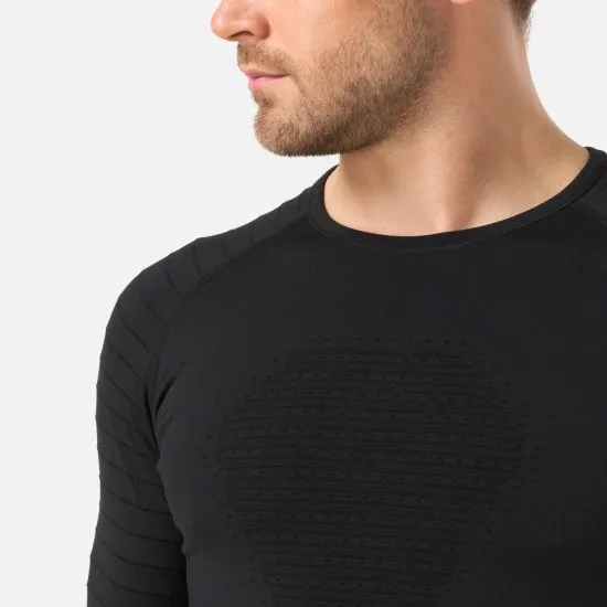 Polera Primera Capa Skintec Active Warm Top Negro Hombre Lippi - Imagen 3