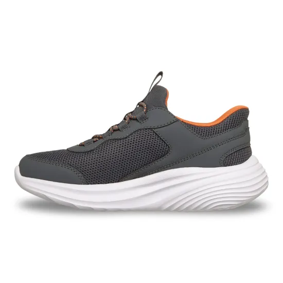 Zapatilla Niño Bounder Pro Char Gris Skechers - Imagen 4