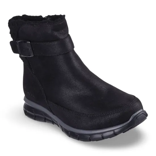 Botín Mujer Synergy Diva Lane Negro Skechers - Imagen 5