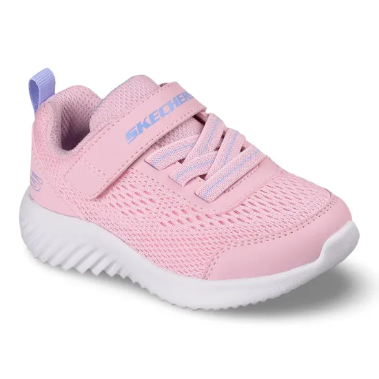 Zapatilla Niña Bounder Free And Easy Rosado Skechers - Imagen 5