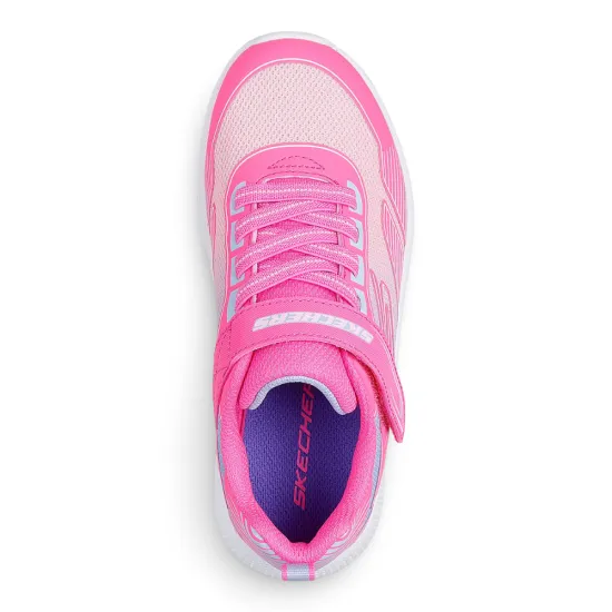 Zapatilla Niña Microspec Advance Oasis Poi Rosado Skechers - Imagen 3