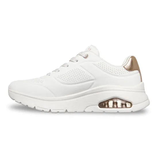 Zapatilla Mujer Uno Flex Echo Air Blanco Skechers - Imagen 4