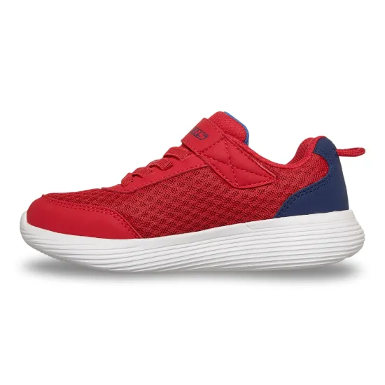 Zapatilla Niño Go Run 400 V2 Quanta Stride Rojo Skechers - Imagen 3