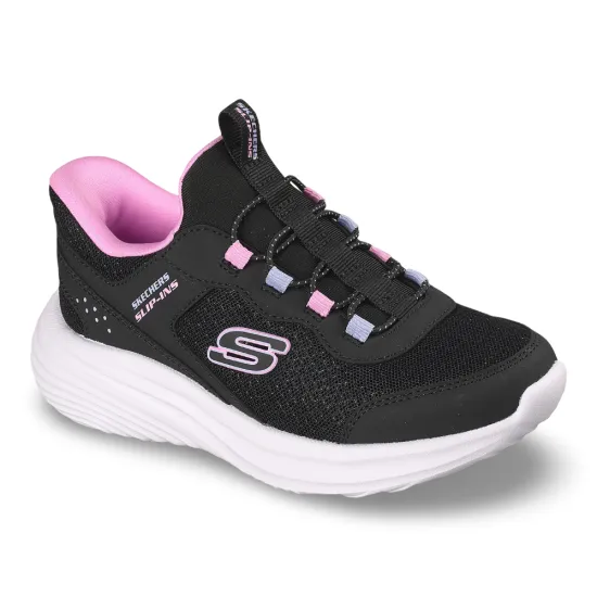 Zapatilla Niña Bounder Pro Blk Skechers - Imagen 5