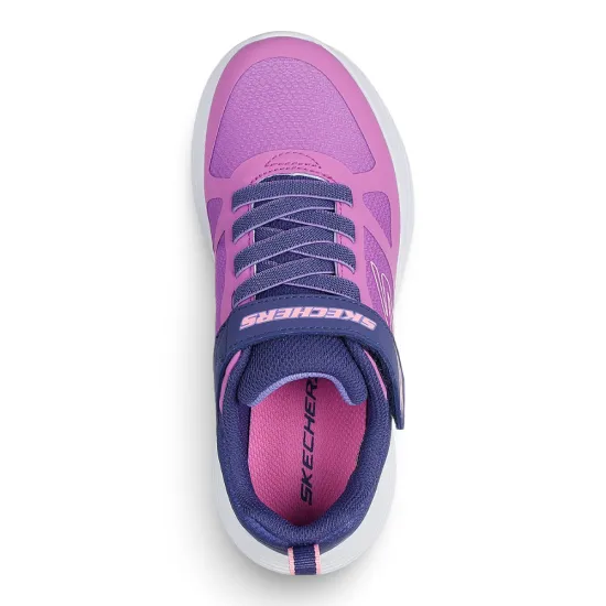 Zapatilla Niña Go Run 400 V2 Trace Track Azul Skechers - Imagen 2