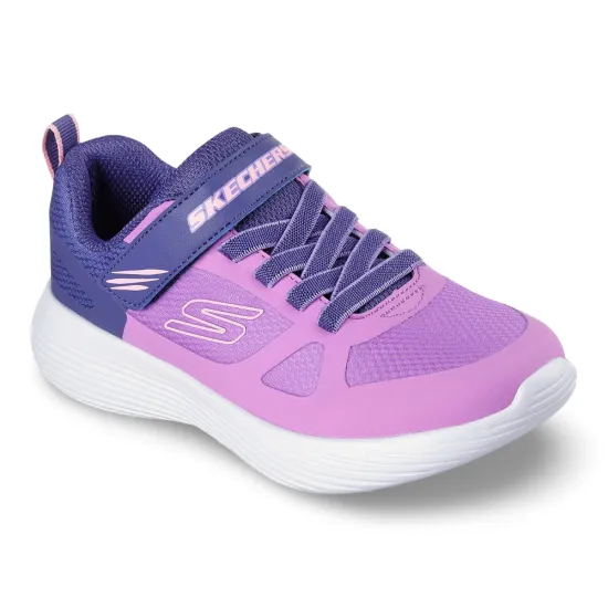 Zapatilla Niña Go Run 400 V2 Trace Track Azul Skechers - Imagen 5