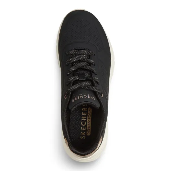 Zapatilla Mujer Uno Flex Echo Air Negro Skechers - Imagen 3
