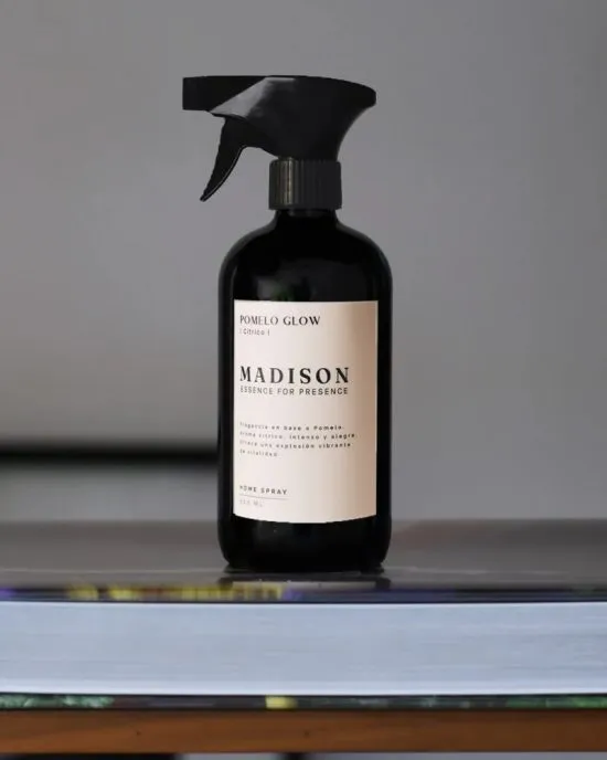 Home Spray 500 ml Pomelo Glow Negro B Madison - Imagen 2