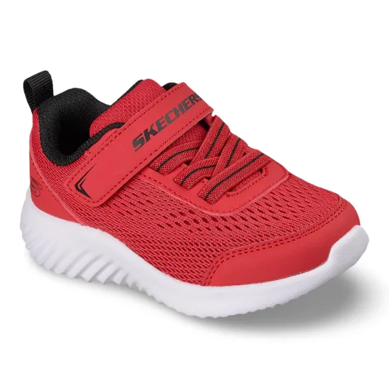 Zapatilla Niño Bounder Quantarun Rojo Skechers - Imagen 2
