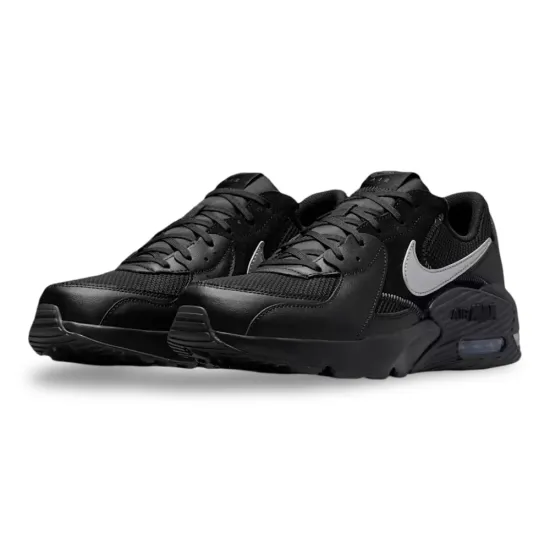 Zapatilla Hombre Air Max Excee Negro Plata Nike - Imagen 4