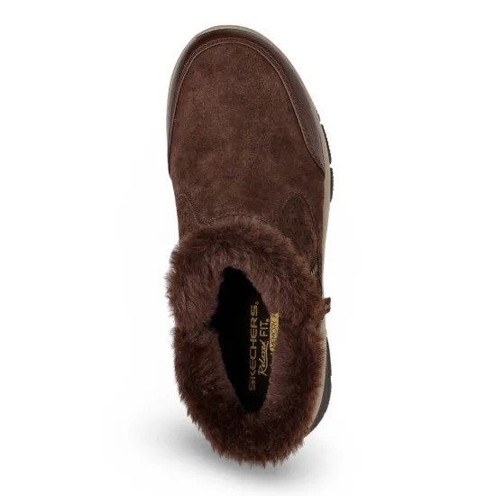 Botín Mujer Easy Going Perfect Snuggle Café Skechers - Imagen 4