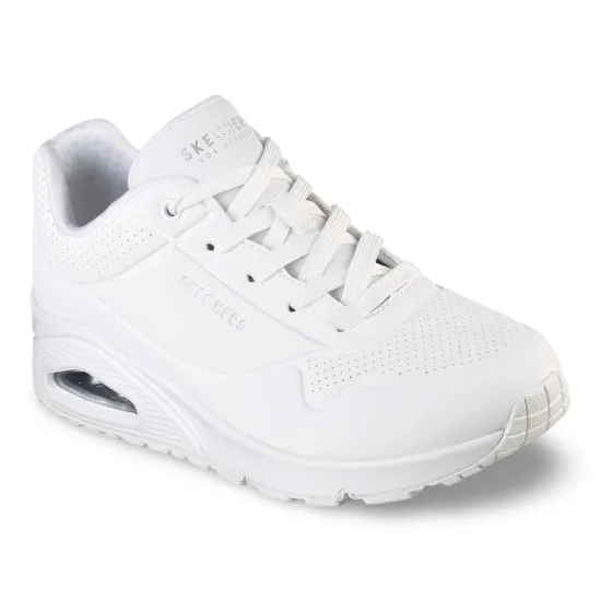 Zapatilla Mujer Uno Stand On Air Blanco Skechers - Imagen 2