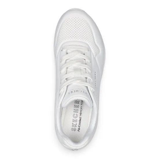 Zapatilla Mujer Uno Stand On Air Blanco Skechers - Imagen 5