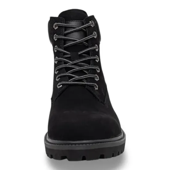 Botin Hombre Cuero Timber Negro Casual London Adixt - Imagen 3