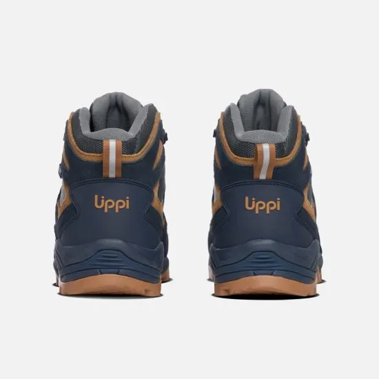 Botin Hombre Puelo Cs Hi Azul / Cafe Lippi - Imagen 3