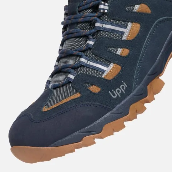 Botin Hombre Puelo Cs Hi Azul / Cafe Lippi - Imagen 4
