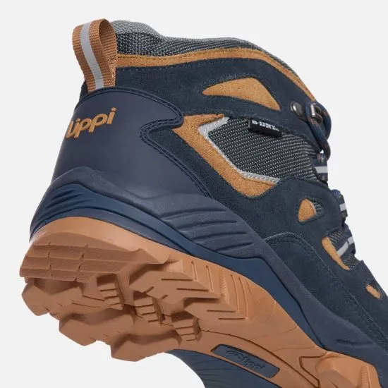 Botin Hombre Puelo Cs Hi Azul / Cafe Lippi - Imagen 8