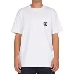 Polera Hombre Star Pocket Blanco Dc Shoes