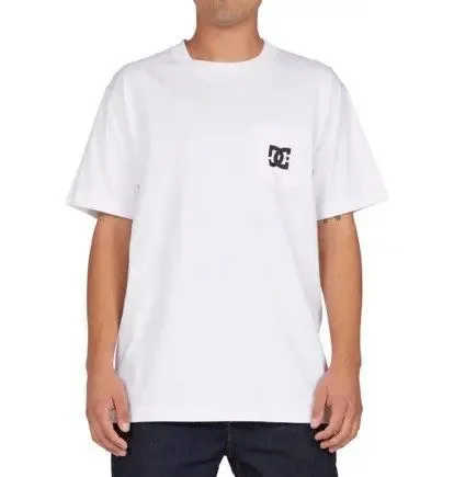 Polera Hombre Star Pocket Blanco Dc Shoes