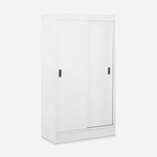 CLOSET CABURGA 2 PUERTAS CORREDERA OLMO BLANCO CIC