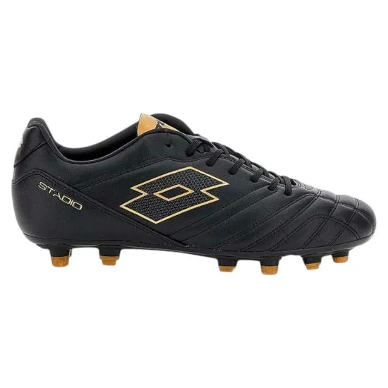 Zapato de Fútbol Hombre Lotto – Stadio FG 705 Negro Dorado