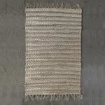 Alfombra Jute Handmade 60×90 Natural Idetex