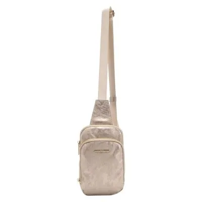 Cartera Mujer CAFL2119 Cuero Sintetico Dorado Gacel