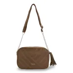 Cartera Bandolera Grande Olivo Gacel