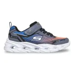 Zapatilla Niño Vortex 3.0 S Lights Gris Azul Skechers