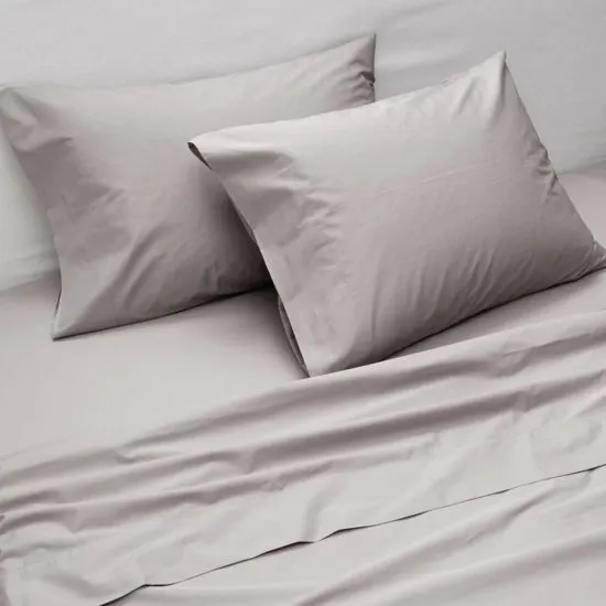 Sábana 300 Hilos Percale Super King Taupe Fabrics