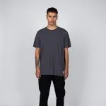 Polera Hombre Gris Básica Algodón Reef