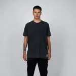 Polera Hombre Negra Básica Algodón Reef