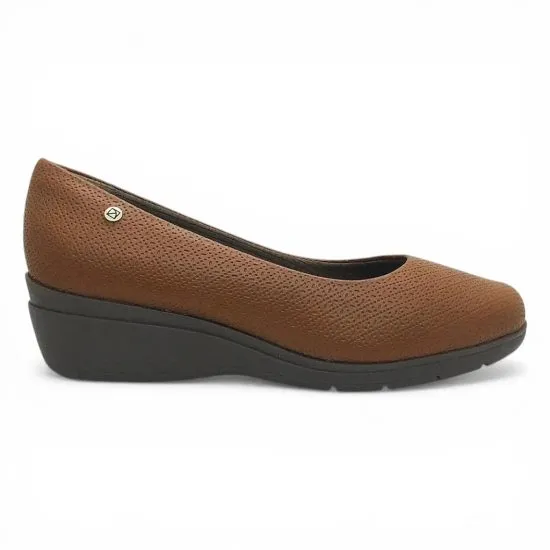 Zapato Mujer Cafe Bajo Plataforma Piccadilly