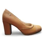 Zapato Mujer Reina Alto Napa Firenze Café Piccadilly