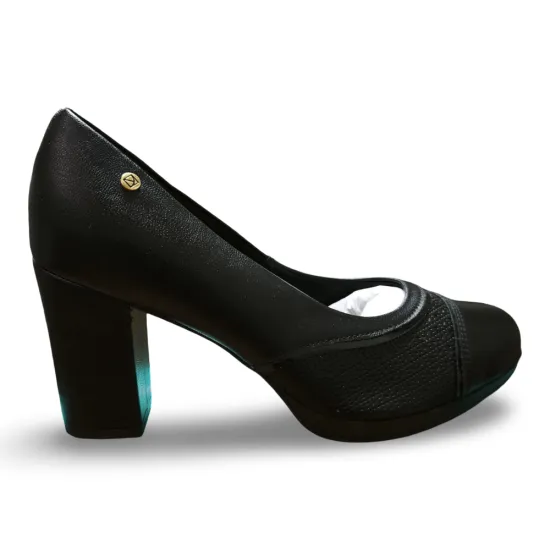 Zapato Mujer Reina Alto Napa Firenze Negro Piccadilly