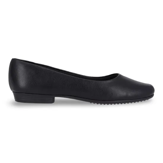 Zapato Mujer Napa Ballerina Clásica Negro Piccadilly