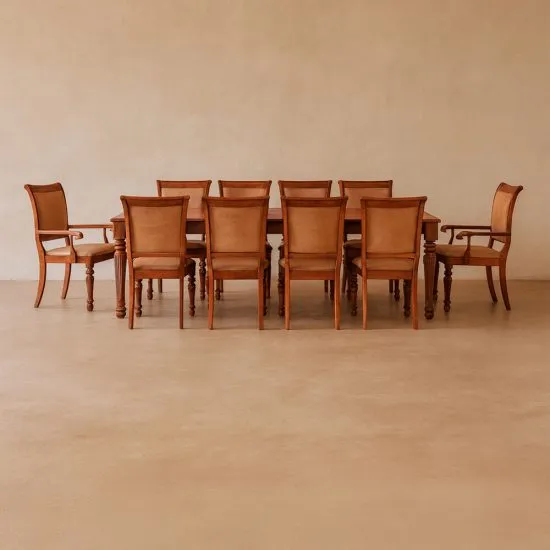Comedor 8 Sillas 2 Sitiales New Carrera Cic