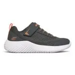 Zapatilla Niño Bounder Quantarun Char Gris Skechers
