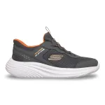 Zapatilla Niño Bounder Pro Char Gris Skechers