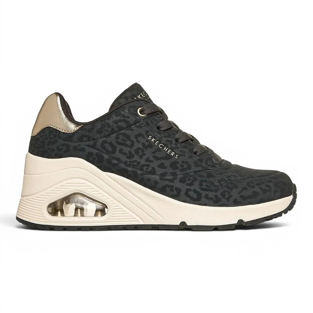 Zapatilla Mujer Uno Wedge Safari Daze Skechers