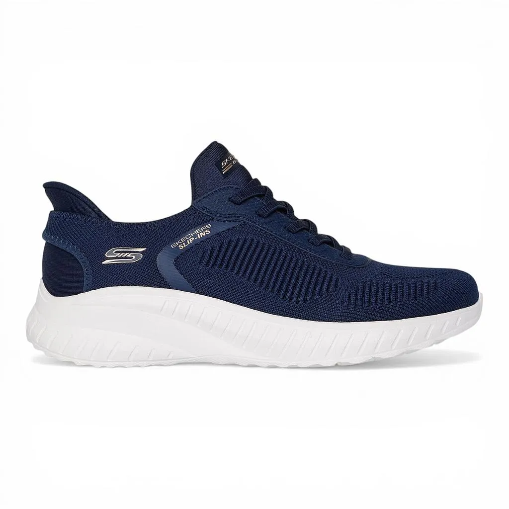 Zapatilla Mujer Bobs Squad Chaos Current Nvy Skechers